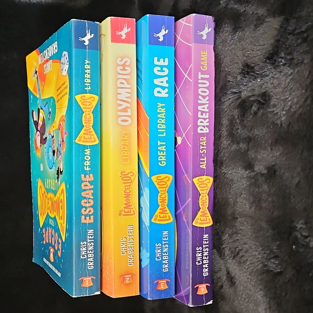 Mr. Lemoncello Box Set - Books 1-4 - Picture 3 of 8